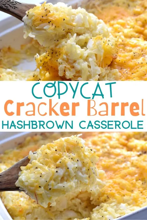 Copycat Cracker Barrel Hashbrown Casserole