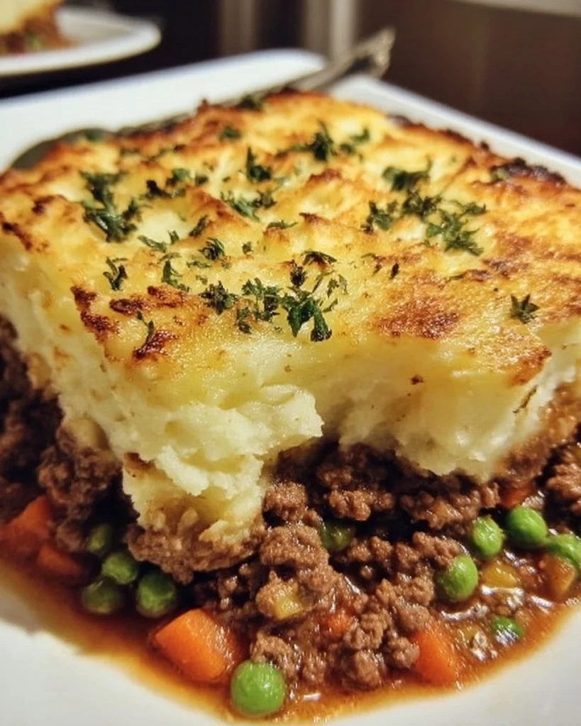 Easy Shepherd's Pie Casserole, a comforting and delicious dish