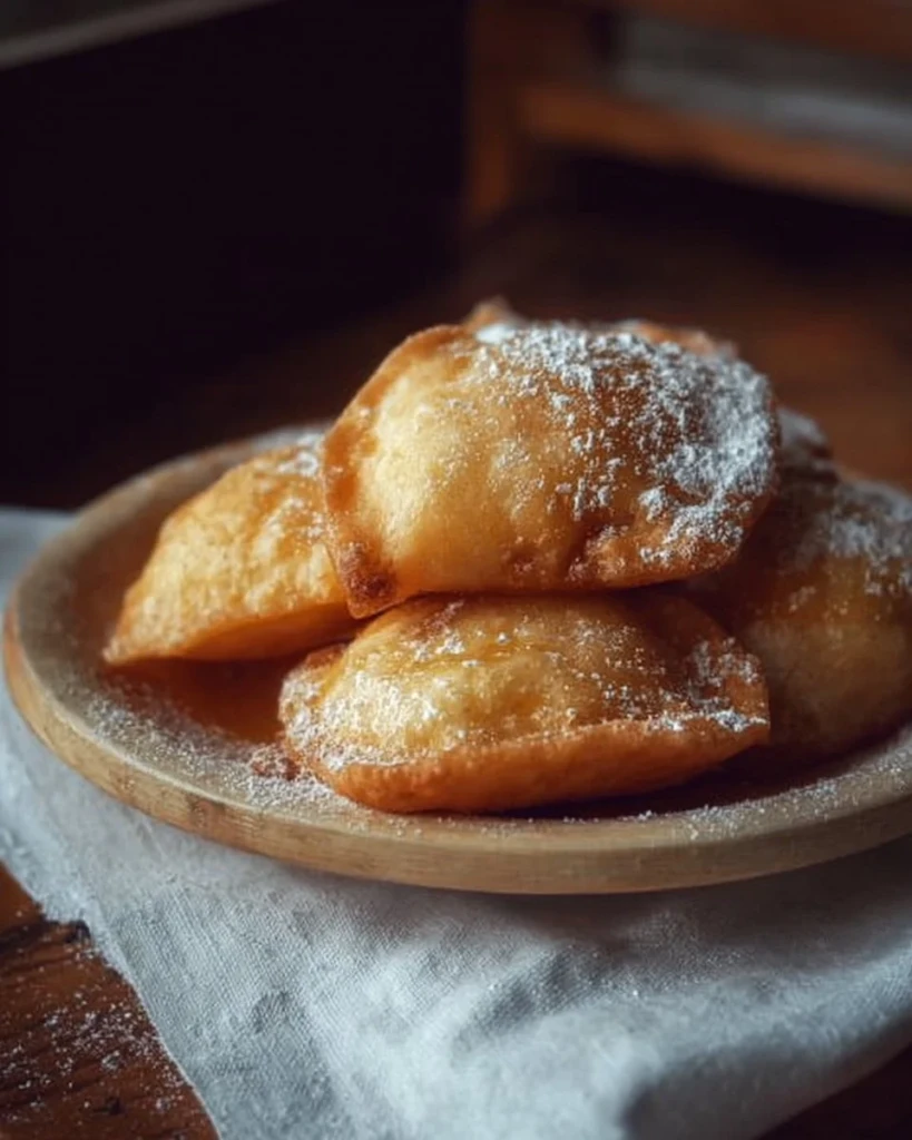 Freshly baked sopaipillas served with honey and cinnamon sugar