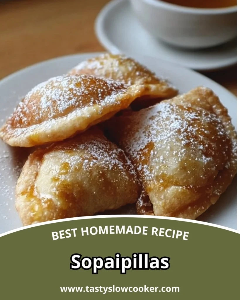 Homemade sopaipillas served with honey and cinnamon sugar.