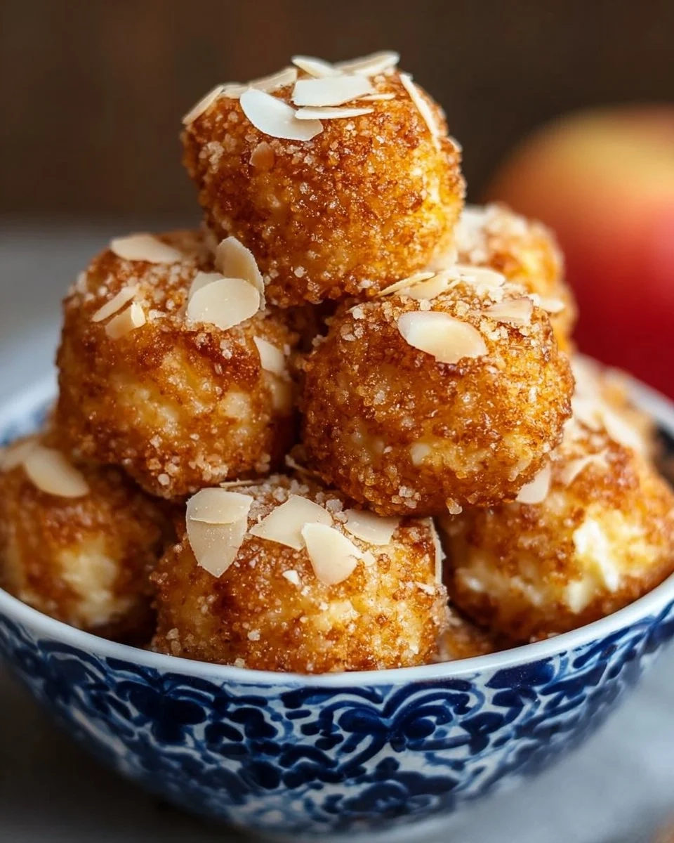 Delicious Cinnamon Apple Cottage Cheese Bites for a healthy snack option