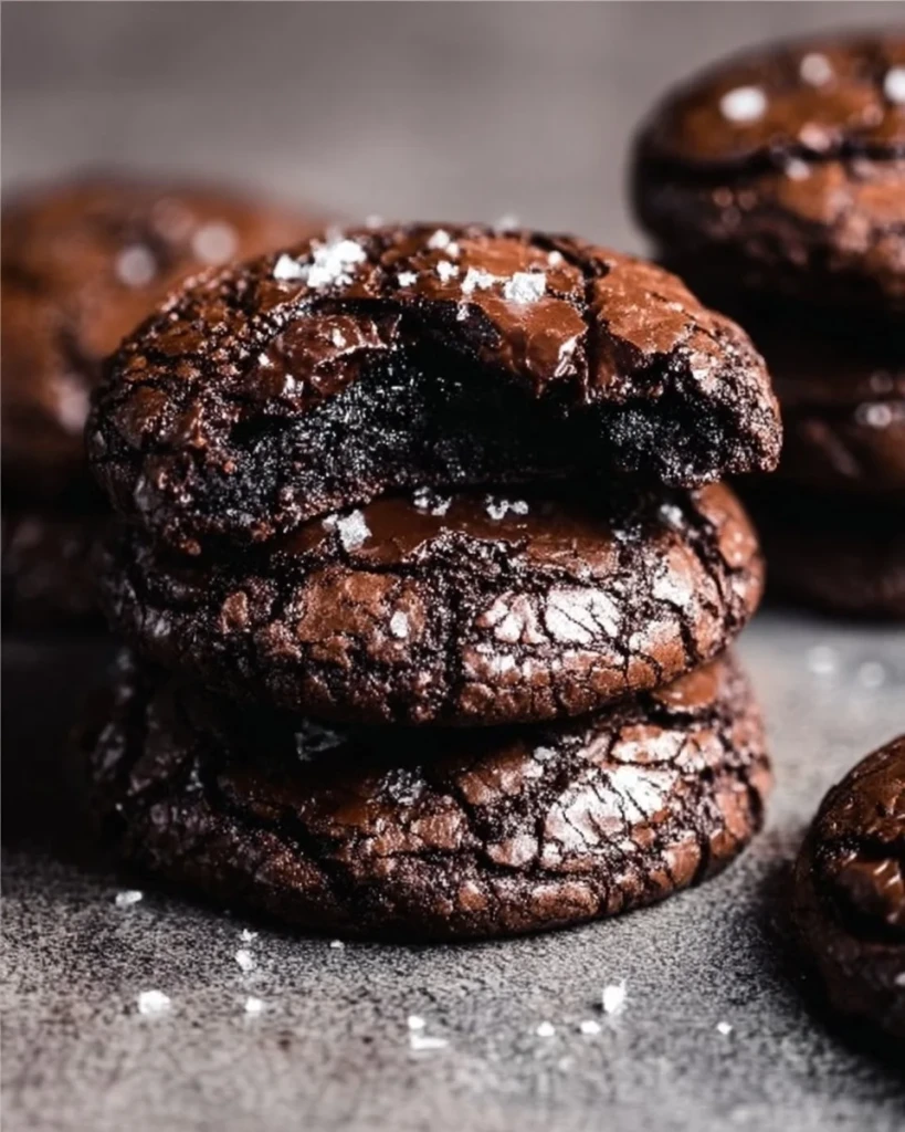 Gourmet brownie cookies topped with chocolate chips and nuts