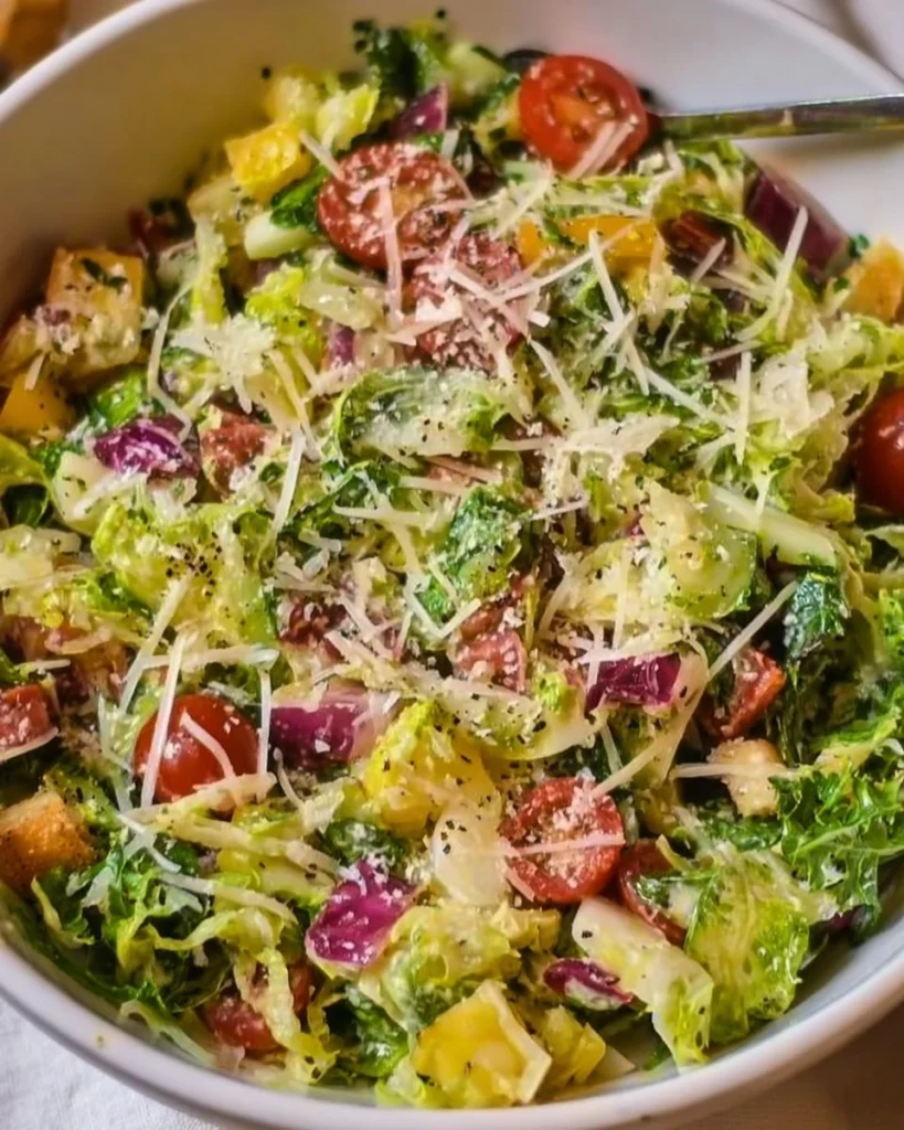 Scala Chopped Salad with fresh ingredients and colorful vegetables